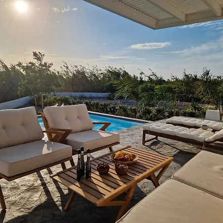 Ferienhaus Zoe Cycladic House With Pool *