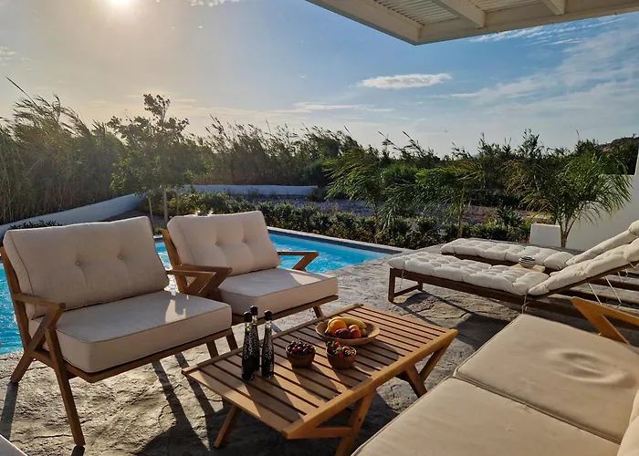 Ferienhaus Zoe Cycladic House With Pool *